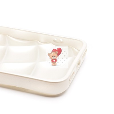 Чехол-накладка для Apple iPhone 7 (белый) - SC340