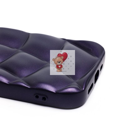 Чехол-накладка для Apple iPhone 12 (темно-фиолетовый) - SC340