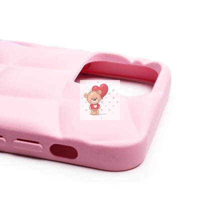 Чехол-накладка для Apple iPhone 12 (фиолетовый/белый) - SC340