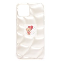 Чехол-накладка для Apple iPhone 12 (белый) - SC340