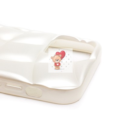 Чехол-накладка для Apple iPhone 12 (белый) - SC340