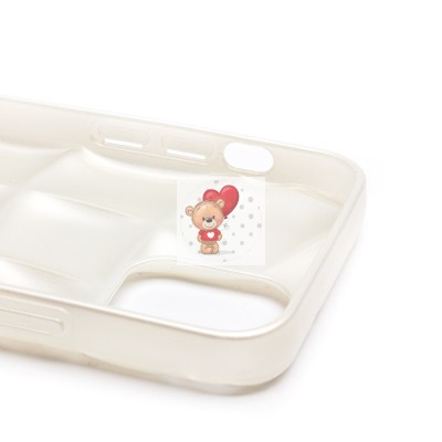 Чехол-накладка для Apple iPhone 12 (белый) - SC340