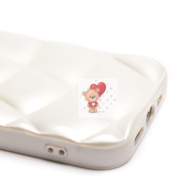 Чехол-накладка для Apple iPhone 14 (белый) - SC340