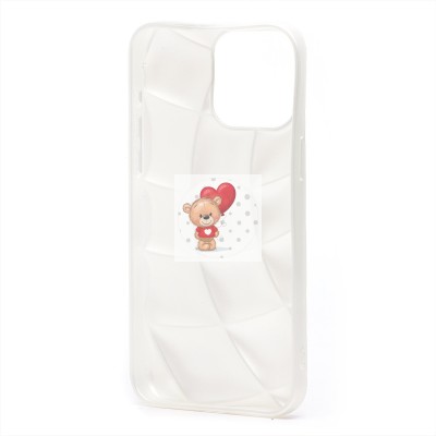 Чехол-накладка для Apple iPhone 15 Pro Max (белый) - SC340