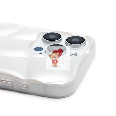 Чехол-накладка для Apple iPhone 15 Pro Max (белый) - SC340