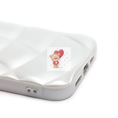 Чехол-накладка для Apple iPhone 15 Pro Max (белый) - SC340