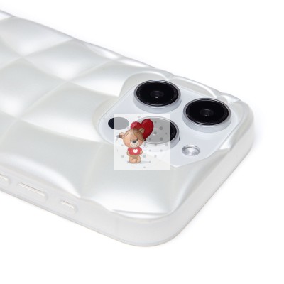 Чехол-накладка для Apple iPhone 15 Pro (белый) - SC340 Чехол-накладка для Apple iPhone 15 Pro (белый) - SC340