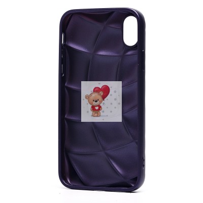 Чехол-накладка для Apple iPhone XR (темно-фиолетовый) - SC340 Чехол-накладка для Apple iPhone XR (темно-фиолетовый) - SC340
