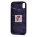 Чехол-накладка для Apple iPhone XR (темно-фиолетовый) - SC340 Чехол-накладка для Apple iPhone XR (темно-фиолетовый) - SC340