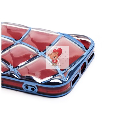 Чехол-накладка для Apple iPhone XR (прозрачный/синий) - SC340 Чехол-накладка для Apple iPhone XR (прозрачный/синий) - SC340