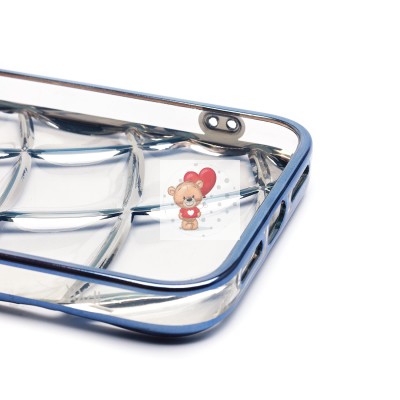 Чехол-накладка для Apple iPhone XR (прозрачный/синий) - SC340 Чехол-накладка для Apple iPhone XR (прозрачный/синий) - SC340