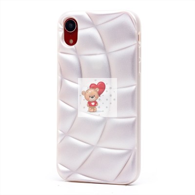 Чехол-накладка для Apple iPhone XR (белый) - SC340