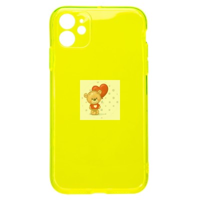 Чехол-накладка для Apple iPhone 11 (прозрачный/желтый) - SC344 Чехол-накладка для Apple iPhone 11 (прозрачный/желтый) - SC344