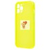 Чехол-накладка для Apple iPhone 12 Pro Max (прозрачный/желтый) - SC344 Чехол-накладка для Apple iPhone 12 Pro Max (прозрачный/желтый) - SC344