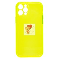 Чехол-накладка для Apple iPhone 12 Pro (прозрачный/желтый) - SC344 Чехол-накладка для Apple iPhone 12 Pro (прозрачный/желтый) - SC344