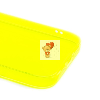 Чехол-накладка для Apple iPhone 13 Pro Max (прозрачный/желтый) - SC344