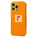 Чехол-накладка для Apple iPhone 13 Pro (прозрачный/оранжевый) - SC344 Чехол-накладка для Apple iPhone 13 Pro (прозрачный/оранжевый) - SC344