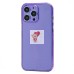 Чехол-накладка для Apple iPhone 13 Pro (прозрачный/фиолетовый) - SC344 Чехол-накладка для Apple iPhone 13 Pro (прозрачный/фиолетовый) - SC344