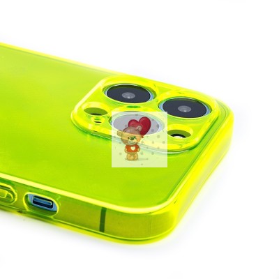 Чехол-накладка для Apple iPhone 13 Pro (прозрачный/желтый) - SC344 Чехол-накладка для Apple iPhone 13 Pro (прозрачный/желтый) - SC344