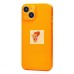 Чехол-накладка для Apple iPhone 14 (прозрачный/оранжевый) - SC344 Чехол-накладка для Apple iPhone 14 (прозрачный/оранжевый) - SC344