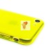 Чехол-накладка для Apple iPhone 7 (прозрачный/желтый) - SC344