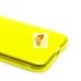 Чехол-накладка для Apple iPhone 7 (прозрачный/желтый) - SC344
