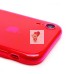 Чехол-накладка для Apple iPhone XR (прозрачный/розовый) - SC344