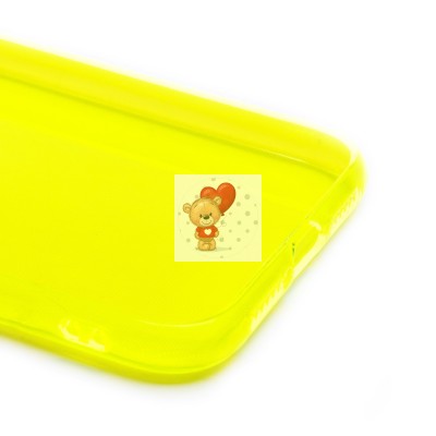 Чехол-накладка для Apple iPhone XR (прозрачный/желтый) - SC344