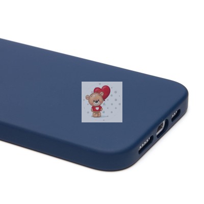 Чехол-накладка для Apple iPhone 15 Pro Max (темно-синий) - SC345 Чехол-накладка для Apple iPhone 15 Pro Max (темно-синий) - SC345