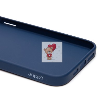 Чехол-накладка для Apple iPhone 15 Pro Max (темно-синий) - SC345 Чехол-накладка для Apple iPhone 15 Pro Max (темно-синий) - SC345