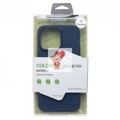 Чехол-накладка для Apple iPhone 15 Pro Max (темно-синий) - SC345 Чехол-накладка для Apple iPhone 15 Pro Max (темно-синий) - SC345