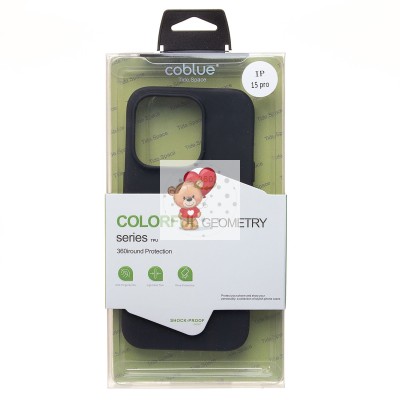 Чехол-накладка для Apple iPhone 15 Pro (черный) - SC345 Чехол-накладка для Apple iPhone 15 Pro (черный) - SC345