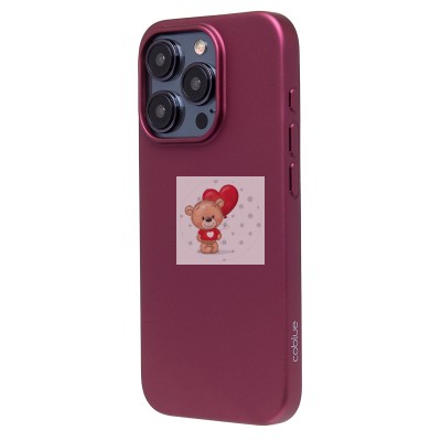 Чехол-накладка для Apple iPhone 15 Pro (бордовый) - SC345 Чехол-накладка для Apple iPhone 15 Pro (бордовый) - SC345