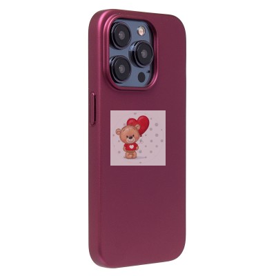 Чехол-накладка для Apple iPhone 15 Pro (бордовый) - SC345 Чехол-накладка для Apple iPhone 15 Pro (бордовый) - SC345