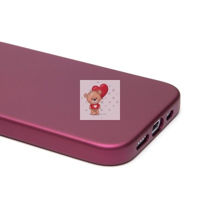 Чехол-накладка для Apple iPhone 15 Pro (бордовый) - SC345 Чехол-накладка для Apple iPhone 15 Pro (бордовый) - SC345