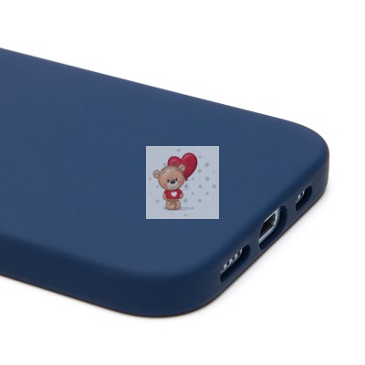 Чехол-накладка для Apple iPhone 15 (темно-синий) - SC345 Чехол-накладка для Apple iPhone 15 (темно-синий) - SC345