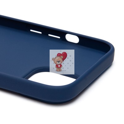 Чехол-накладка для Apple iPhone 15 (темно-синий) - SC345 Чехол-накладка для Apple iPhone 15 (темно-синий) - SC345