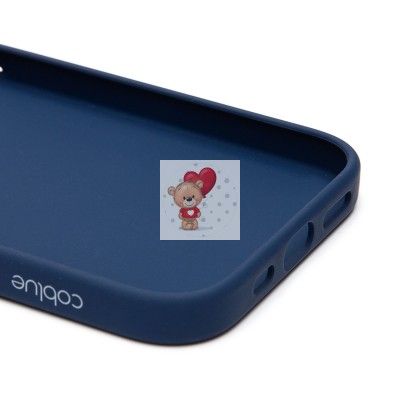 Чехол-накладка для Apple iPhone 15 (темно-синий) - SC345 Чехол-накладка для Apple iPhone 15 (темно-синий) - SC345