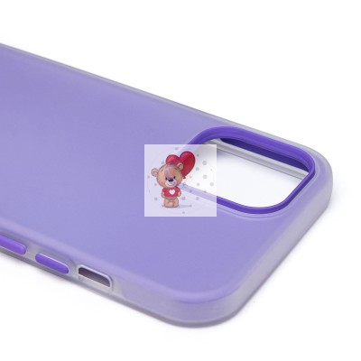 Чехол-накладка для Apple iPhone 12 Pro Max (фиолетовый) - SC346 Чехол-накладка для Apple iPhone 12 Pro Max (фиолетовый) - SC346