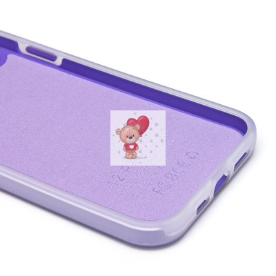 Чехол-накладка для Apple iPhone 12 Pro Max (фиолетовый) - SC346 Чехол-накладка для Apple iPhone 12 Pro Max (фиолетовый) - SC346