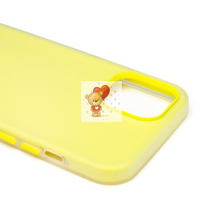 Чехол-накладка для Apple iPhone 12 Pro Max (желтый) - SC346 Чехол-накладка для Apple iPhone 12 Pro Max (желтый) - SC346