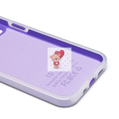 Чехол-накладка для Apple iPhone 12/iPhone 12 Pro (фиолетовый) - SC346 Чехол-накладка для Apple iPhone 12/iPhone 12 Pro (фиолетовый) - SC346