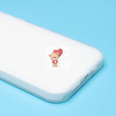 Чехол-накладка для Apple iPhone 12/iPhone 12 Pro (белый) - SC346