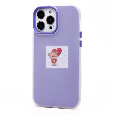 Чехол-накладка для Apple iPhone 13 Pro Max (фиолетовый) - SC346