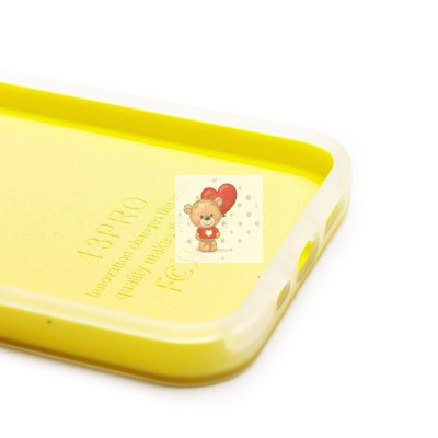 Чехол-накладка для Apple iPhone 13 Pro (желтый) - SC346