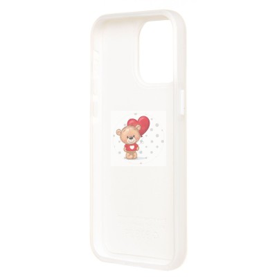 Чехол-накладка для Apple iPhone 15 Pro Max (белый) - SC346