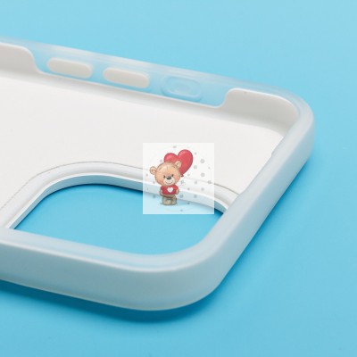 Чехол-накладка для Apple iPhone 15 Pro Max (белый) - SC346