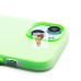 Чехол-накладка для Apple iPhone 15 (зеленый) - SC346