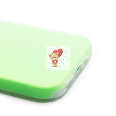 Чехол-накладка для Apple iPhone 15 (зеленый) - SC346