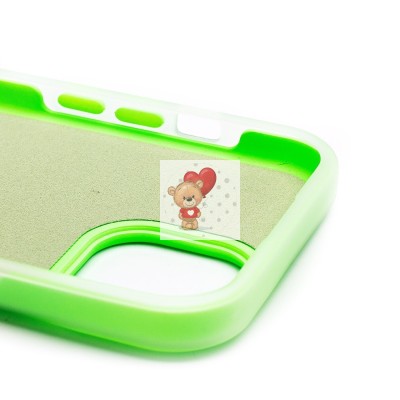 Чехол-накладка для Apple iPhone 15 (зеленый) - SC346